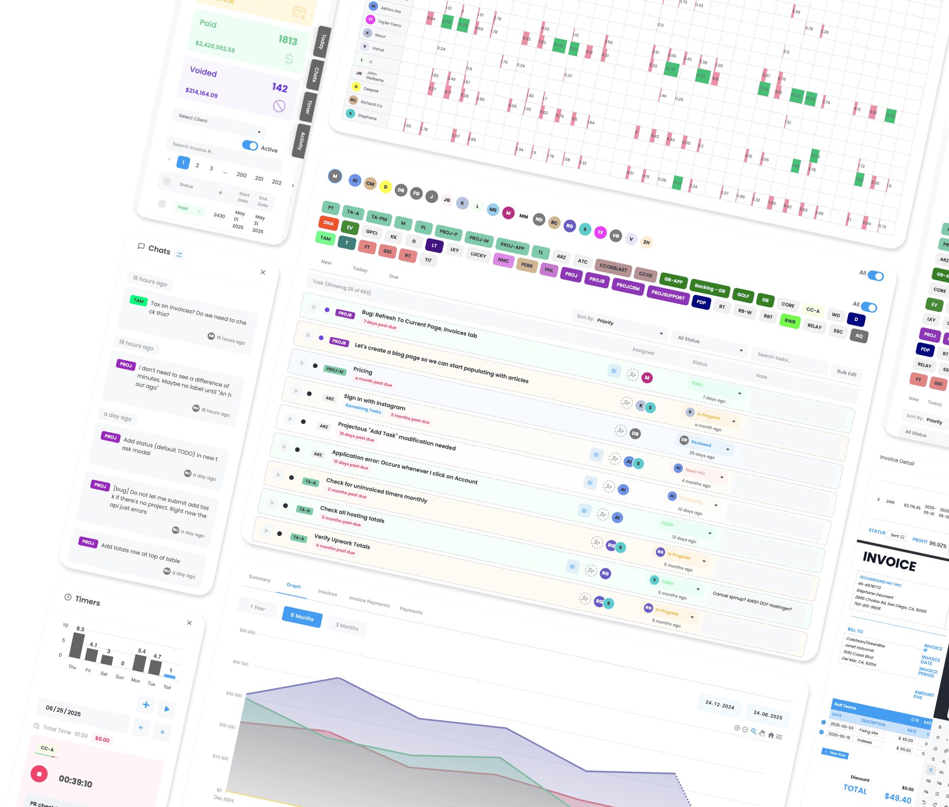 Projectous desktop app